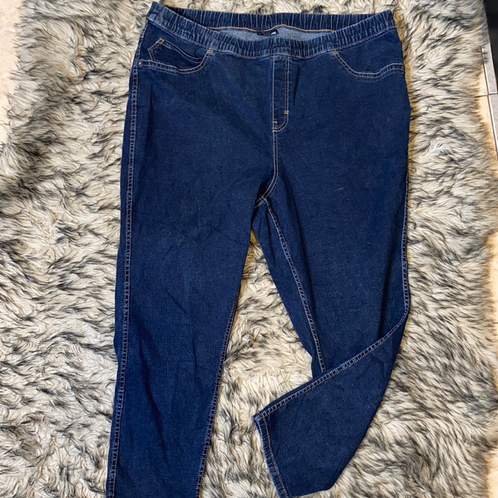 Lane Bryant Sz 22 Pull-up Skinny Jeans